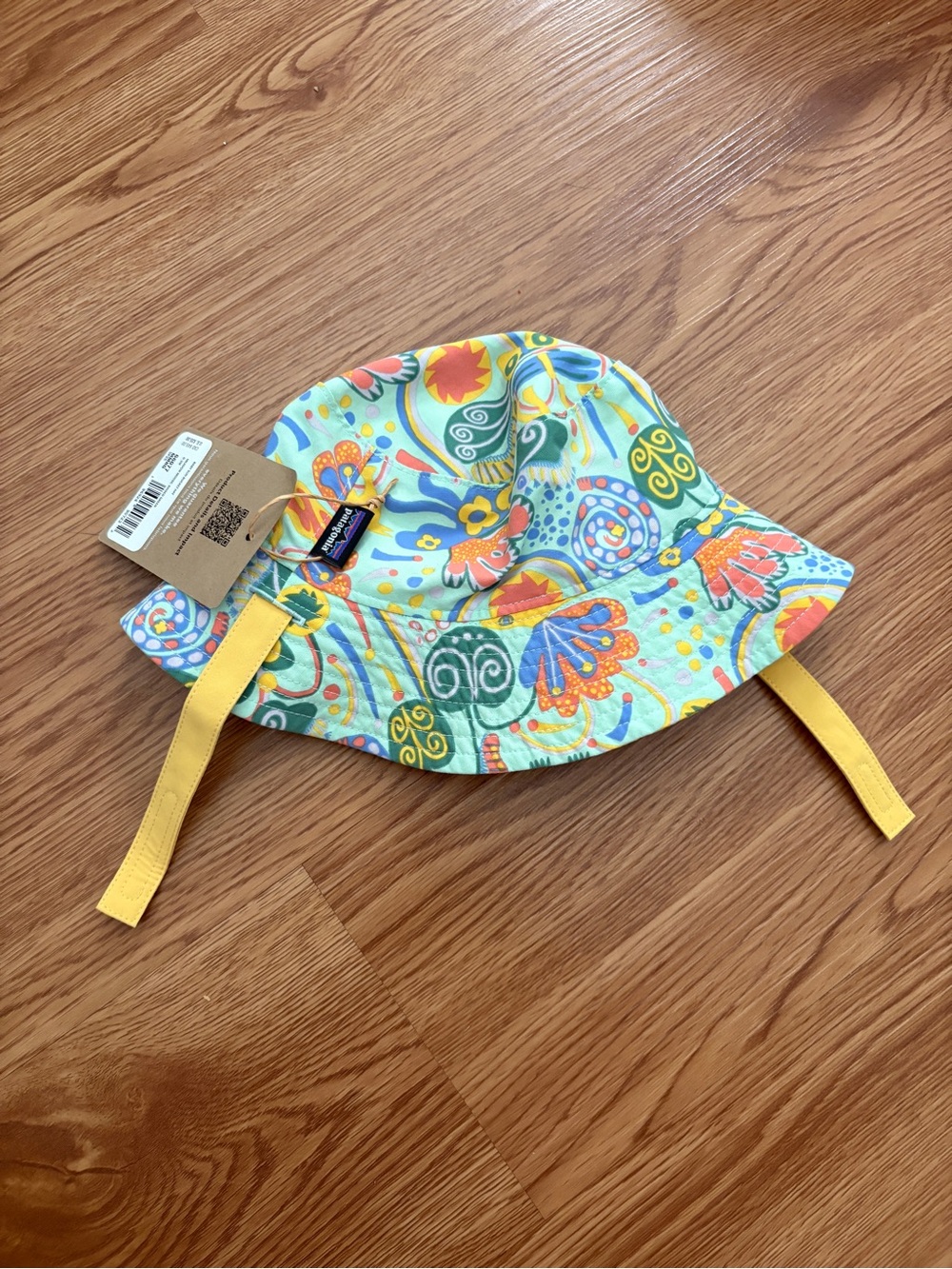 Patagonia Baby Colorful Floral Bucket Hat